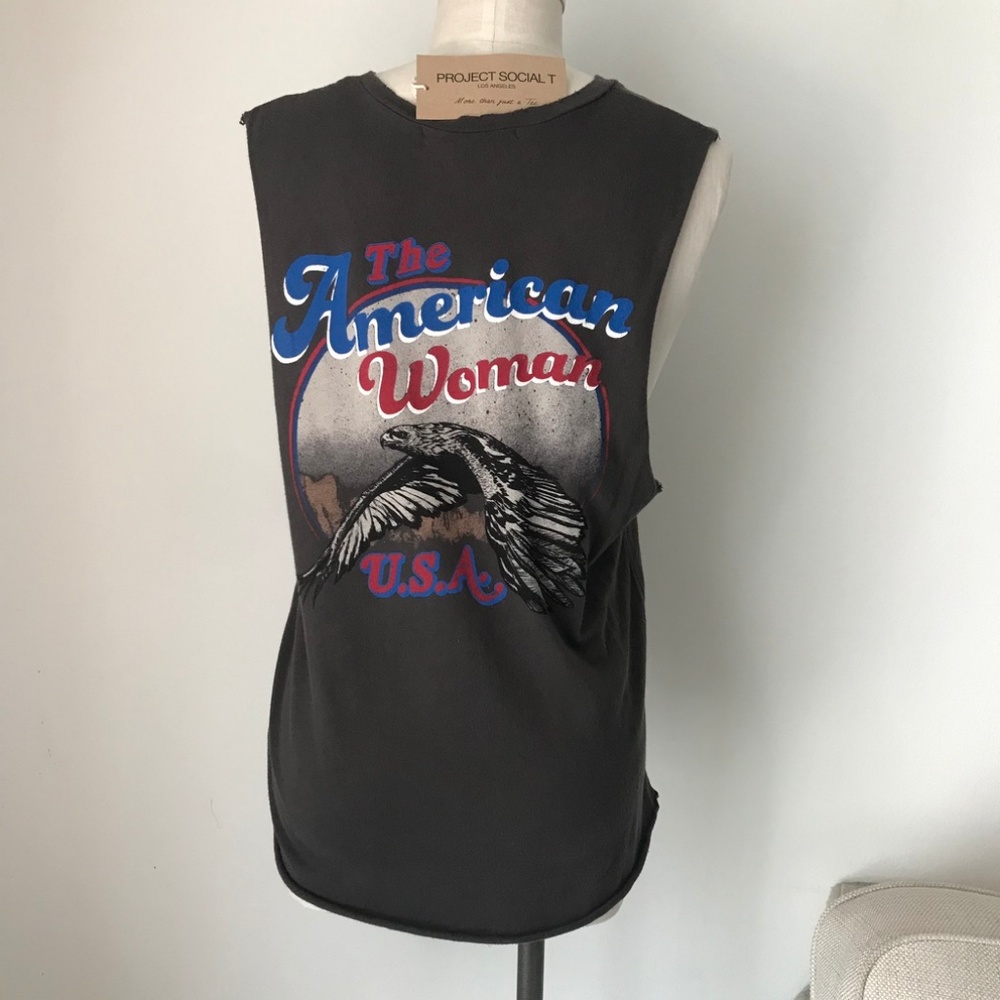 Project Social T American Women Muscle Tee